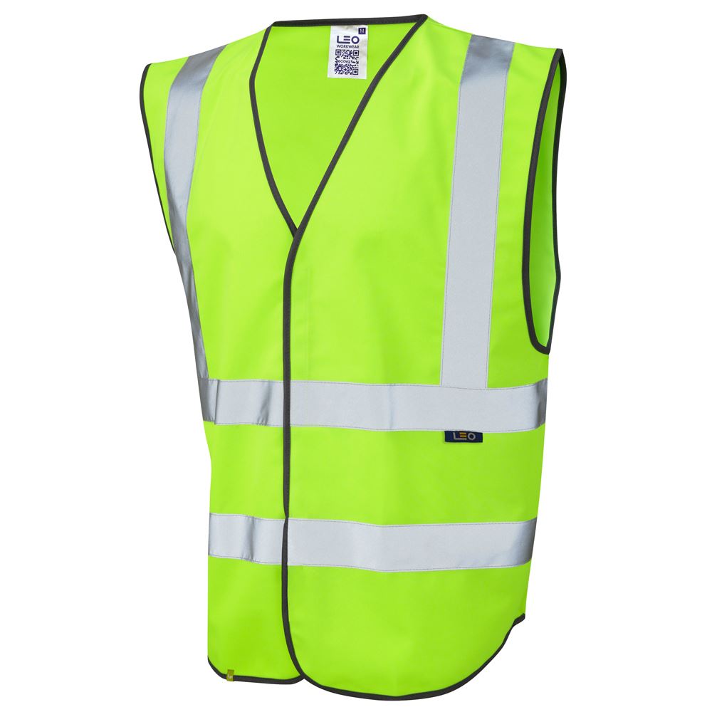 Leo Workwear Pilton Leo Ecoviz Reflective Waistcoat