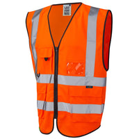 Leo Workwear Lynton Leo Ecoviz Superior Waistcoat