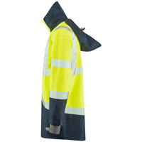 Leo Workwear Clovelly Leo Ecoviz 15K Performance+ Breathable Anorak Hi Vis