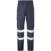 Leo Workwear Appledore Leo Ecoviz 4K Cargo Overtrouser Waterproof Reflective