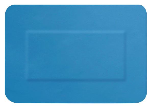 Hygioplast Blue Detectable Plasters - Large Patch (50 Pack)