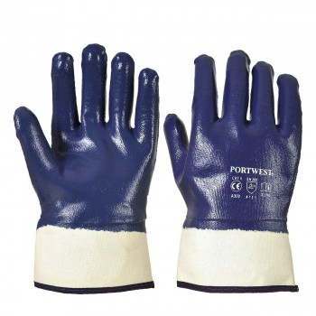 Fully Dipped Nitrile Safety Cuff Fully Dipped Nitrile Safety Cuff