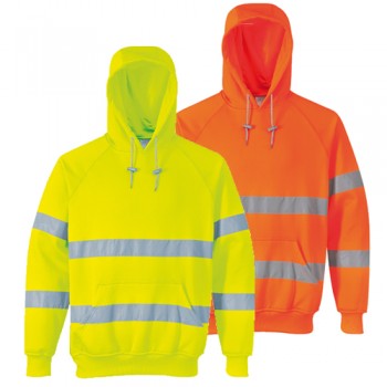Hi-Vis Hooded Sweatshirt Hi-Vis Hooded Sweatshirt