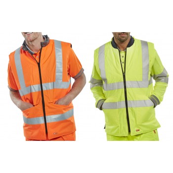 Hi Vis Reversible Bodywarmer