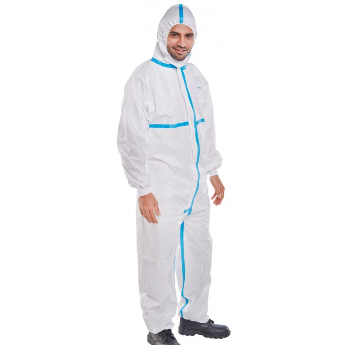 Microporous Type 4/5/6 Disposable Coverall