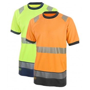 Hi Vis Two Tone Short Sleeve T-Shirt
