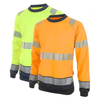 Hi Vis Two Tone Sweatshirt Hi Vis Two Tone Sweatshirt