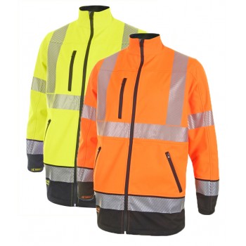 Hi Vis Two Tone Softshell Jacket