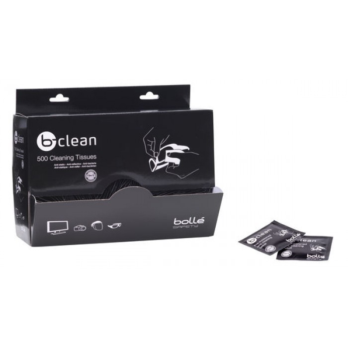 Bolle Lens Cleaning Wipes (500 Tissues)