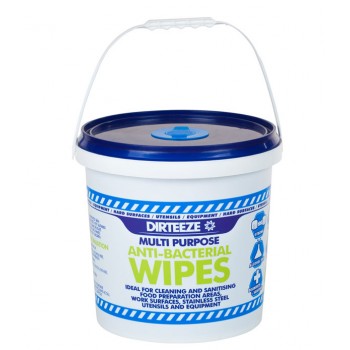 Dirteeze Anti-Bacterial Wipes (1000 Wipes)