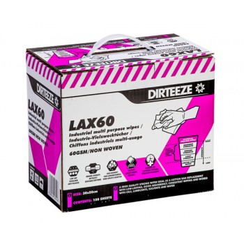 Dirteeze LAX60 Wipes (150 Wipes)