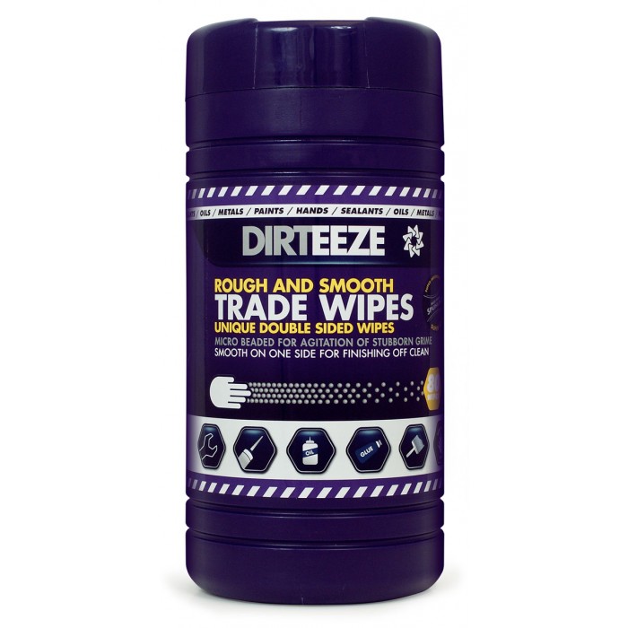 Dirteeze Rough and Smooth Wipes (Pack of 80)