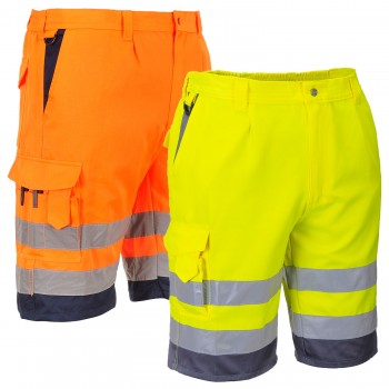 Hi-Vis Polycotton Shorts Hi-Vis Polycotton Shorts