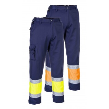 Hi-Vis Two Tone Combat Trousers Hi-Vis Two Tone Combat Trousers
