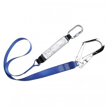 Webbing Lanyard With Shock Absorber Webbing Lanyard With Shock Absorber