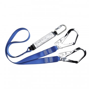 Double Lanyard Webbing With Shock Absorber Double Lanyard Webbing With Shock Absorber