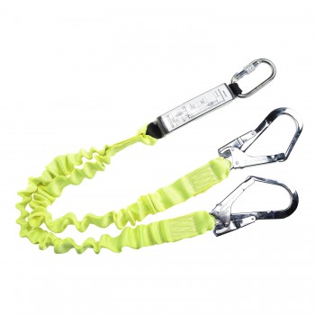 Double Lanyard Elasticated With Shock Absorber Double Lanyard Elasticated With Shock Absorber