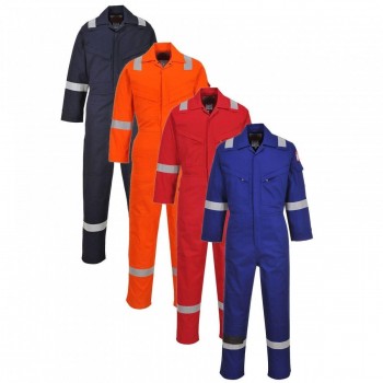 Flame Resistant Light Weight Anti-Static Coverall 280g Flame Resistant Light Weight Anti-Static Coverall 280g