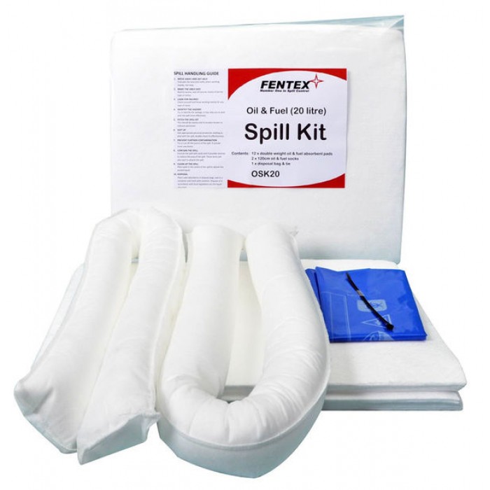 Oil and Fuel Spill Kit 20 Litre