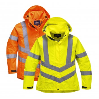 Ladies Hi-Vis Breathable Jacket Ladies Hi-Vis Breathable Jacket