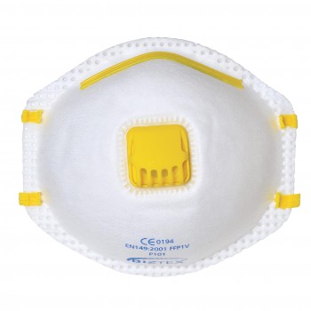 FFP1 Valve Dust Mist Respirator - Pack of 10 FFP1 Valve Dust Mist Respirator - Pack of 10