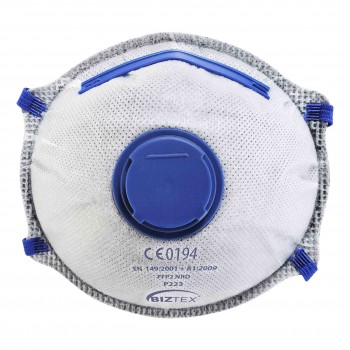 FFP2 Carbon Valved Dolomite Respirator - Pack of 10 FFP2 Carbon Valved Dolomite Respirator - Pack of 10
