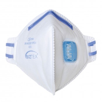 FFP2 Valved Dust Mist Fold Flat Respirator - Pack of 20 FFP2 Valved Dust Mist Fold Flat Respirator - Pack of 20