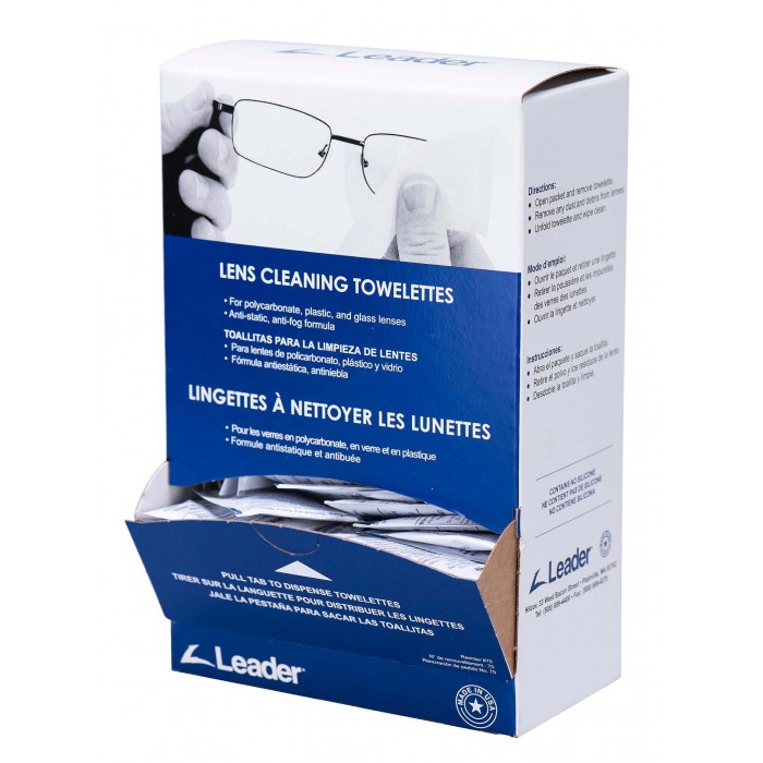 Lens Cleaning Towelettes (100 Pack)