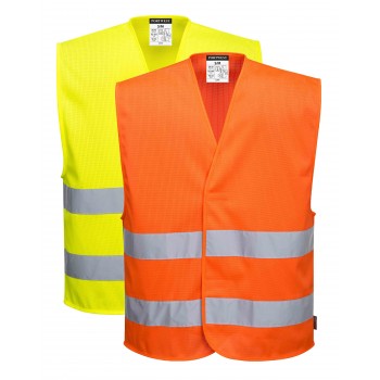 MeshAir Hi-Vis Two Band Vest MeshAir Hi-Vis Two Band Vest
