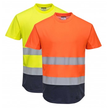 Two-Tone Mesh T-Shirt Two-Tone Mesh T-Shirt