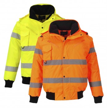 Hi-Vis 3-in-1 Bomber Jacket Hi-Vis 3-in-1 Bomber Jacket