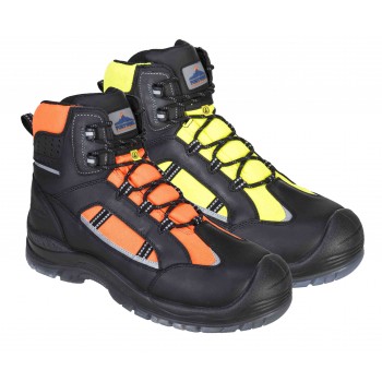Portwest Compositelite Retroglo Hi-Vis Boot S3 WR ESD Portwest Compositelite Retroglo Hi-Vis Boot S3 WR ESD