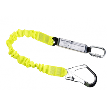 Single Elasticated Lanyard With Shock Absorber