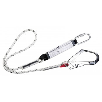 Single Kernmantle Lanyard With Shock Absorber Single Kernmantle Lanyard With Shock Absorber