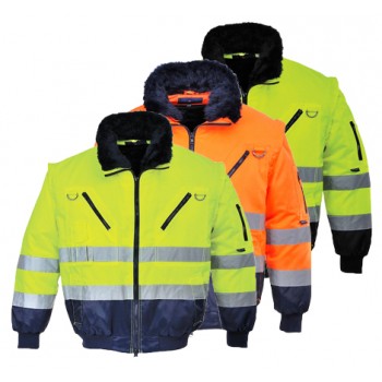 Hi-Vis 3-in-1 Pilot Jacket Hi-Vis 3-in-1 Pilot Jacket