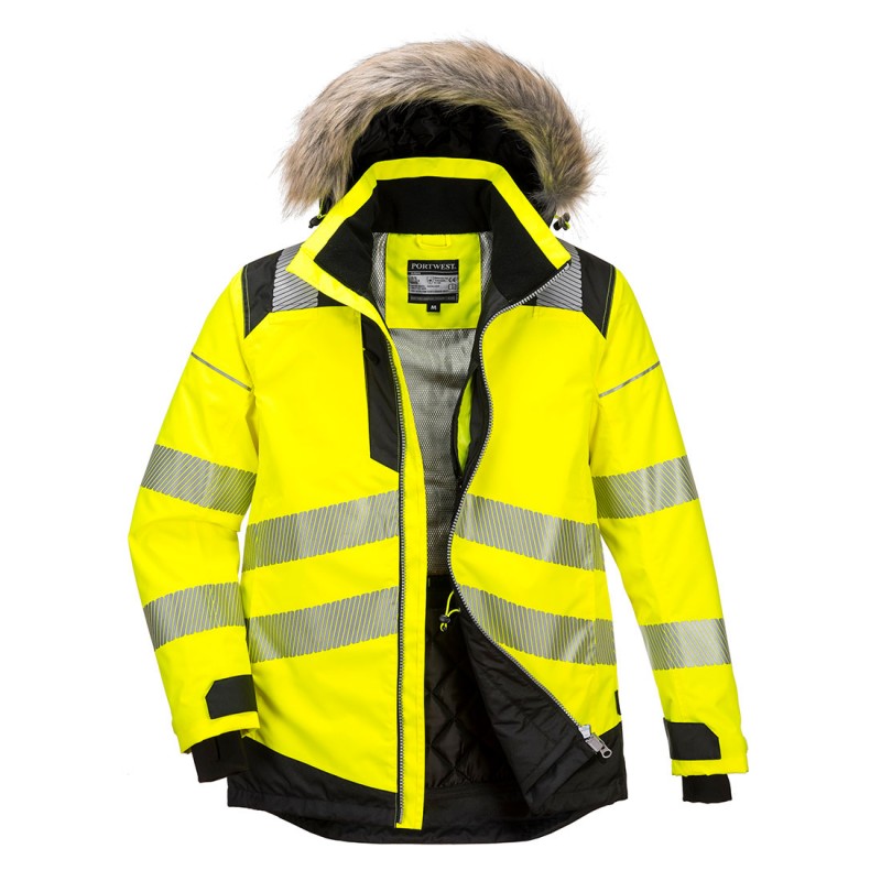 class 3 hi vis winter jacket