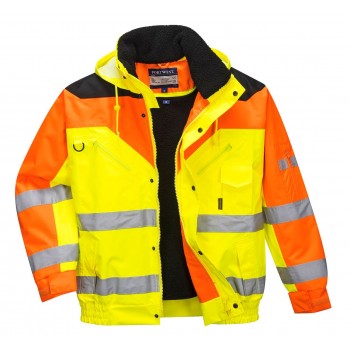 Contrast Plus Bomber Jacket Contrast Plus Bomber Jacket