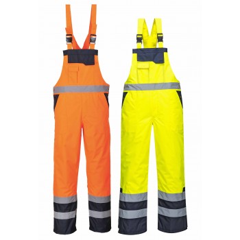 Contrast Bib & Brace - Lined Contrast Bib & Brace - Lined