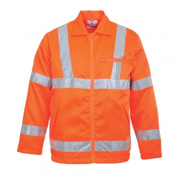 Hi-Vis Poly-cotton Jacket RIS Hi-Vis Poly-cotton Jacket RIS