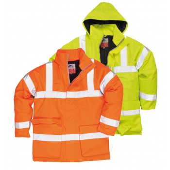 Bizflame Rain Hi-Vis Antistatic FR Jacket Bizflame Rain Hi-Vis Antistatic FR Jacket