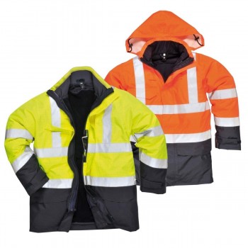 Bizflame Rain Hi-Vis Multi-Protection Jacket  Bizflame Rain Hi-Vis Multi-Protection Jacket