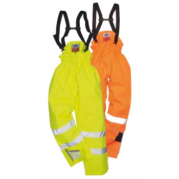 Bizflame Rain Unlined - Hi-Vis Antistatic FR Trouser Bizflame Rain Unlined - Hi-Vis Antistatic FR Trouser