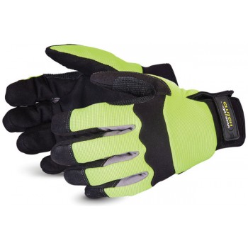 Clutch Gear Hi Viz Mechanics Glove with Punkban