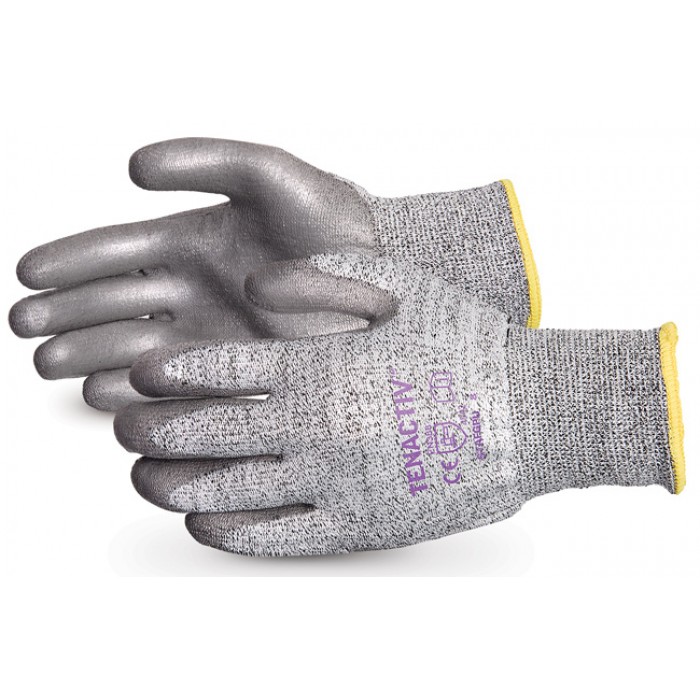 TenActiv Cut-Resistant Composite Knit Glove with Pu Palms 