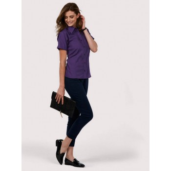 Ladies Poplin Half Sleeve Shirt Ladies Poplin Half Sleeve Shirt