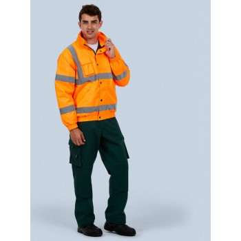 High Visibility Bomber Jacket High Visibility Bomber Jacket