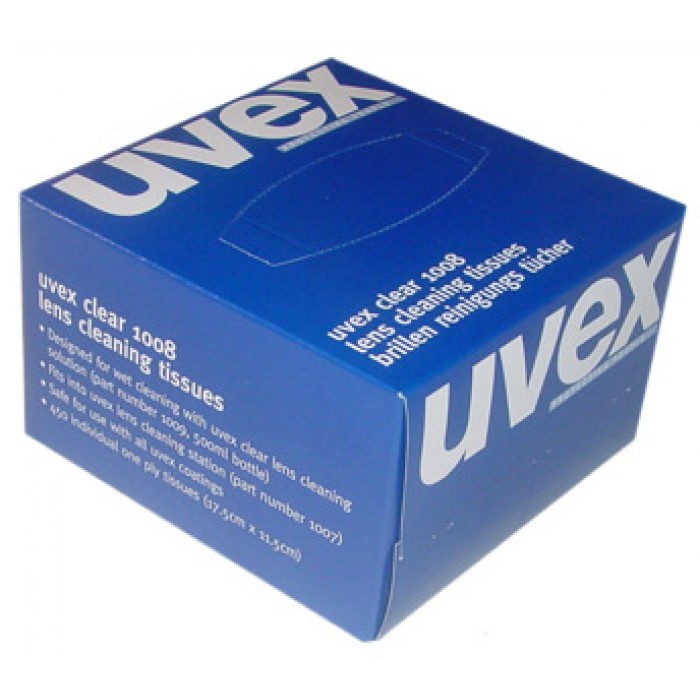 UVEX Cleaning Tissues (Box of 450)